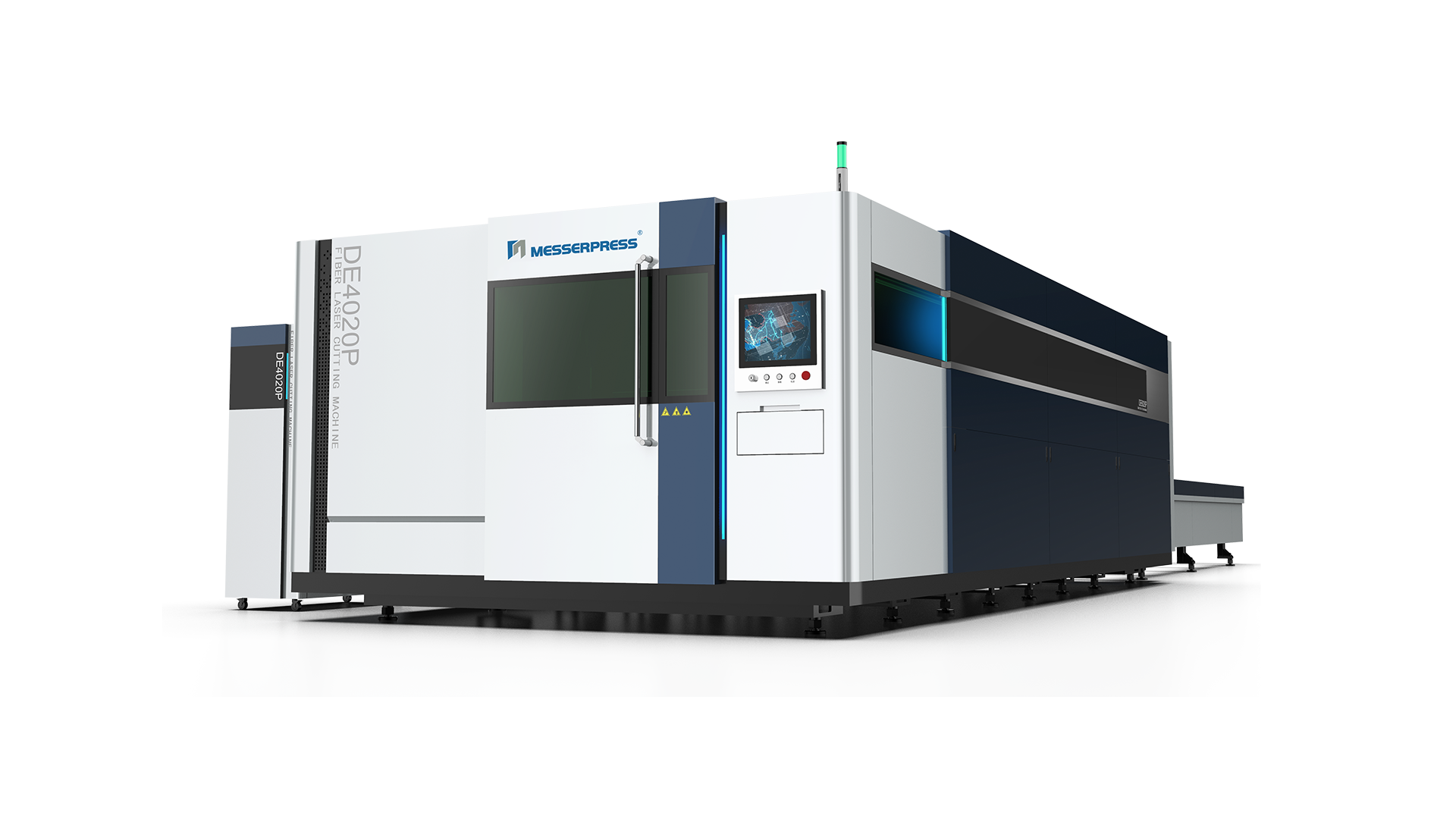 3000w Cnc Fiber Laser Cutting Machine 4000*2000mm Sheet Metal Cutting